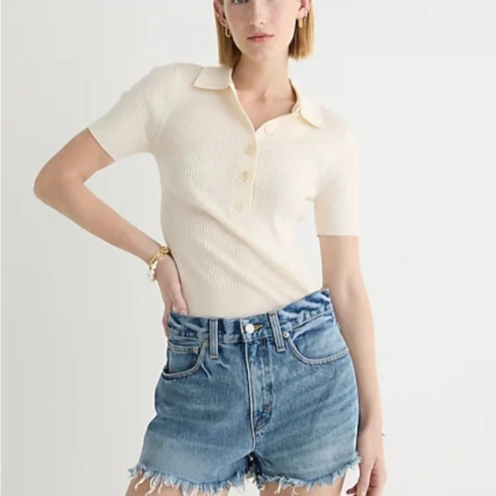 J. Crew Relaxed Denim Short, NWT, Size 29, mid-rise